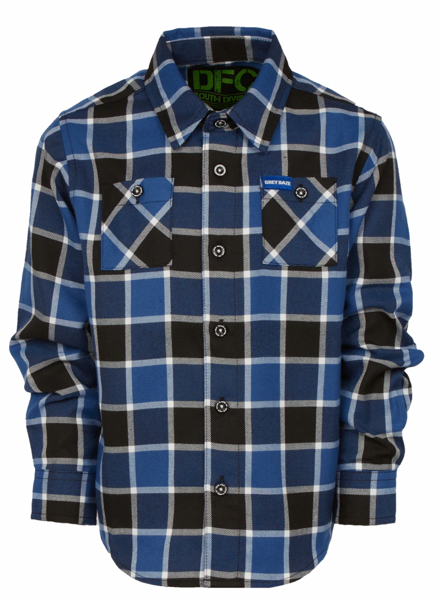 Youth Grey Daze Flannel – Dixxon Flannel Australia
